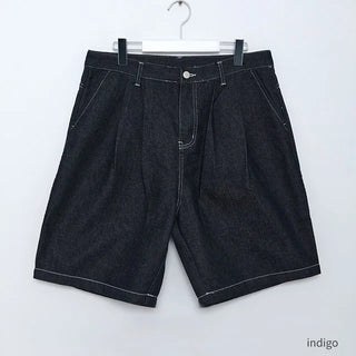 studio short denim pants