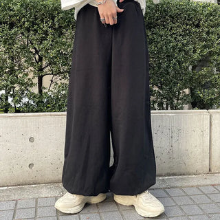 Wide jogger pants