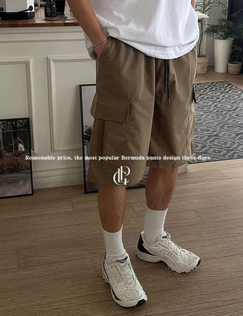 [Feature] Cargo Bermuda Shorts (4 colors)