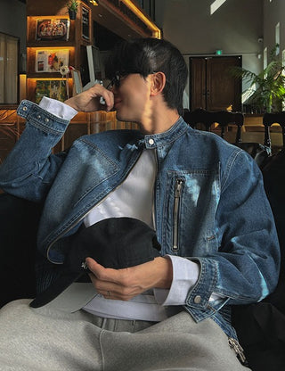 Port China denim jacket (high Q)