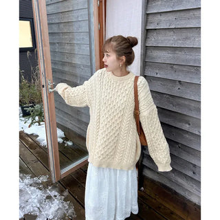 Oversized Cable Knit