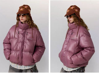 [Monterest] 800FP Duck Down Stand Collar Puffer Jacket