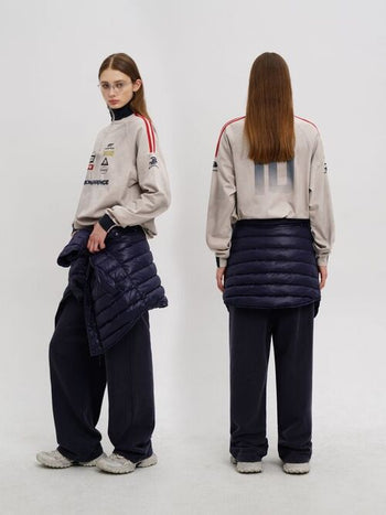 [MASONPRINCE] Racing Half-Zip Pullover