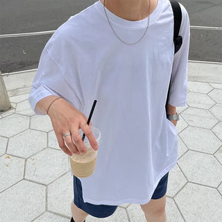 silk simple tee