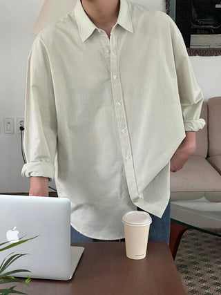 Dear Cotton Oversized Shirt