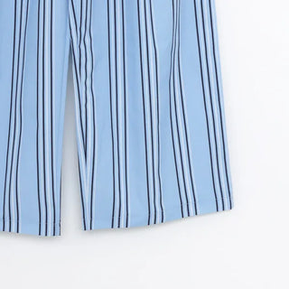 Marine stripe pants