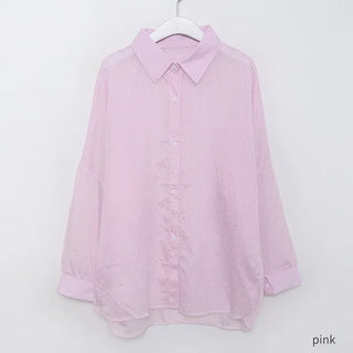 Loose striped shirt