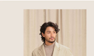 [CULTUM] Washed Cotton Twill Lapel Jacket