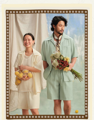 [CULTUM] Cuban Collar Shirt