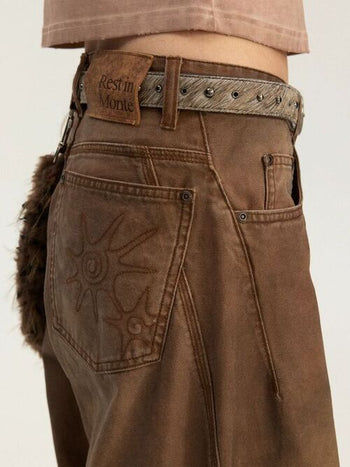 [Monterest] Horsehair Cowhide Saddle Buckle Belt