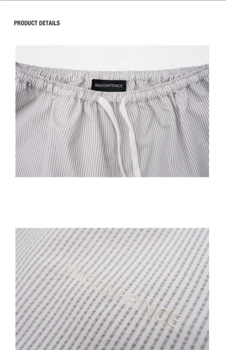 [MASONPRINCE] Salt-Shrunk Stripe Pants