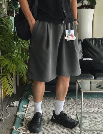 [Trust] Bermuda Pigment Shorts (4 colors, M~XL)