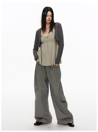 [NECY] Essential Utility Cargo Wide Pants