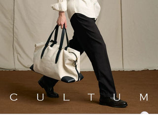 [CULTUM] Washed Cotton Western Denim Shirt