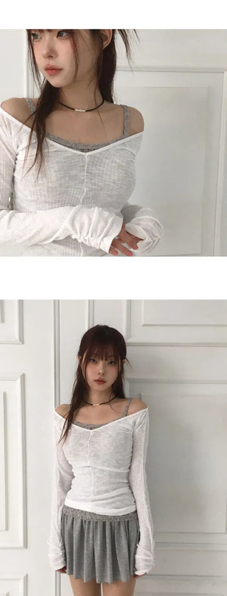 Full Lace Layered Sleeveless Top - 4 Colors