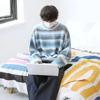 Colorful striped knit