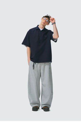 [Monterest] Quick-Dry Half-Zip Polo Shirt