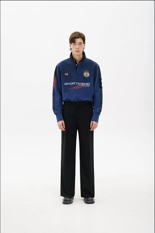 [MASONPRINCE] Sport Club Slub Cotton Knit Top