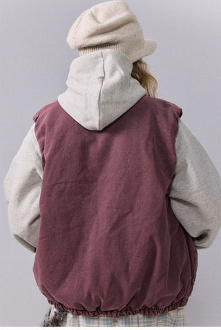 [Monterest] Washed Cotton Padded Work Vest