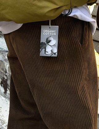 Mijak Corduroy Elastic Cotton Pants (6 colors)