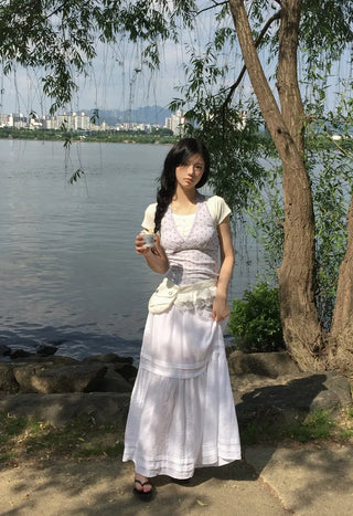 Suzy Long Cancan Maxi Skirt - 2 Colors