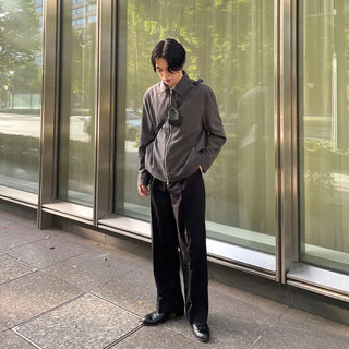 Basic color blouson