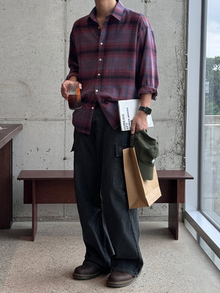 Jude Tartan Check Natural Fit Shirt
