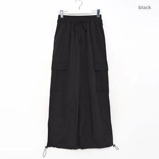 Casual nylon cargo pants