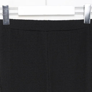 Slit Ribbon Leggings Pants
