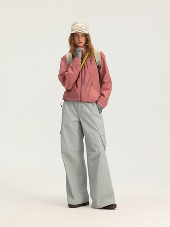 [Monterest] Water-Resistant Wide Leg Work Pants