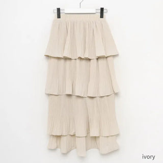 Shirred Cancan Skirt