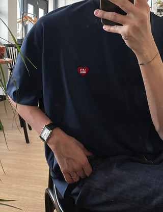 LOVE. Embroidered Short Sleeve T-shirt (5 colors)
