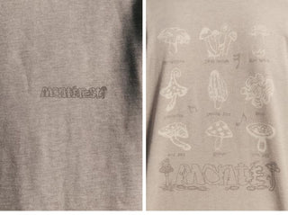 [Monterest] Mushroom Jazz Print Relaxed Tee