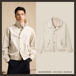 [CULTUM] Cotton Ivy Collar Sailing Jacket