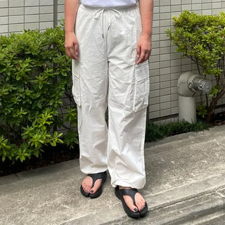 Nylon pocket jogger pants