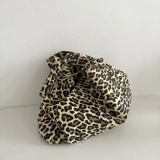 Serengeti Leopard Big Cotton Shoulder Bag