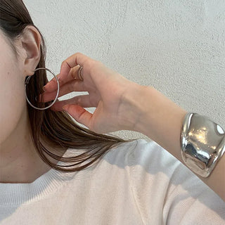 Circle Earrings - P000HENL