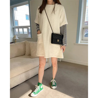 Tweed mini dress