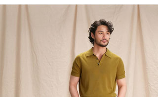 [CULTUM] Knit Polo Shirt