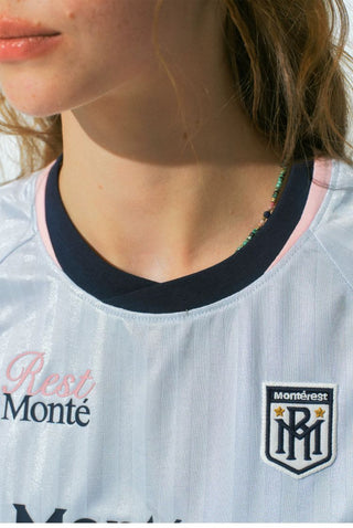 [Monterest] Stripe Jersey Relaxed Fit T-Shirt
