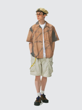 [Monterest] Tree Shadow Print Relaxed Shirt