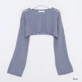 benny twist crop knit