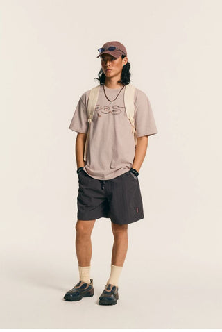 [Monterest] 5A Antibacterial Heathered Relaxed Tee