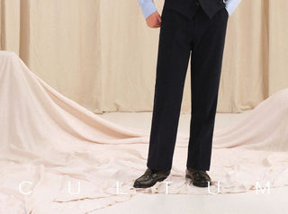 [CULTUM] Herringbone Brushed Flannel Suit Vest
