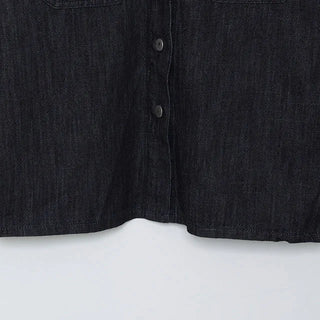 hake black denim shirts