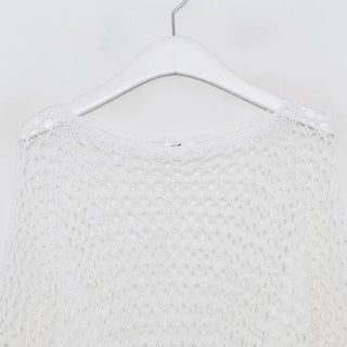 Perforated Cropped Knit