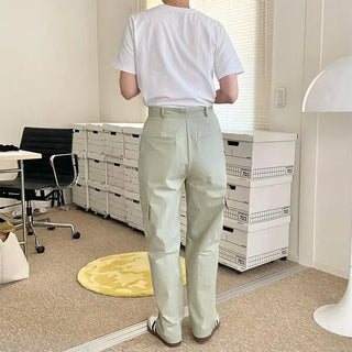 Cargo wide pants