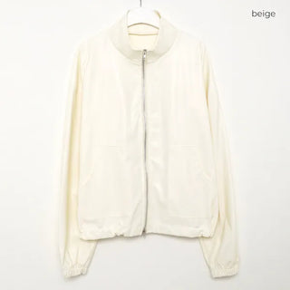 Leather String Short Jacket