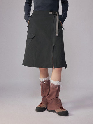 [Monterest] Water-Repellent Softshell Utility Skirt