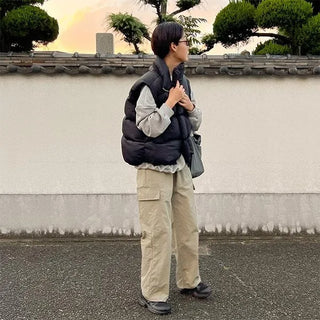 Nylon Easy Cargo Pants